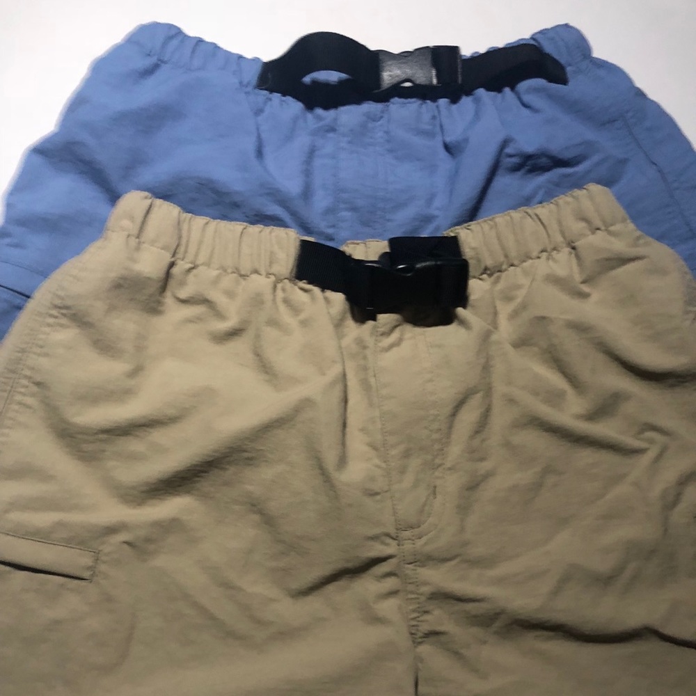 3 pairs hiking shorts Lands End Speedo small